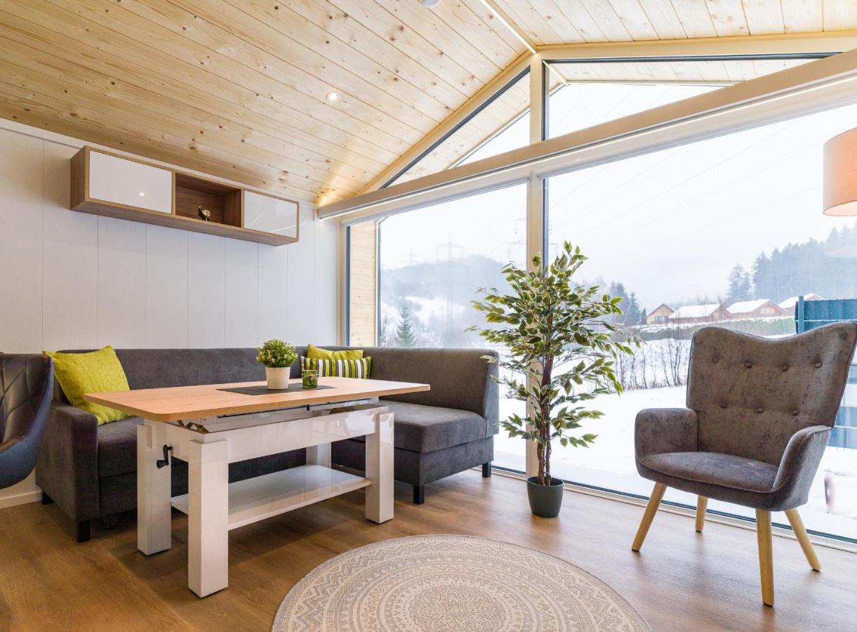 Chalet Stuhleckblick-Ferienhaus Direkt An Der Piste Und Mit Eigener Sauna Spital am Semmering Extérieur photo