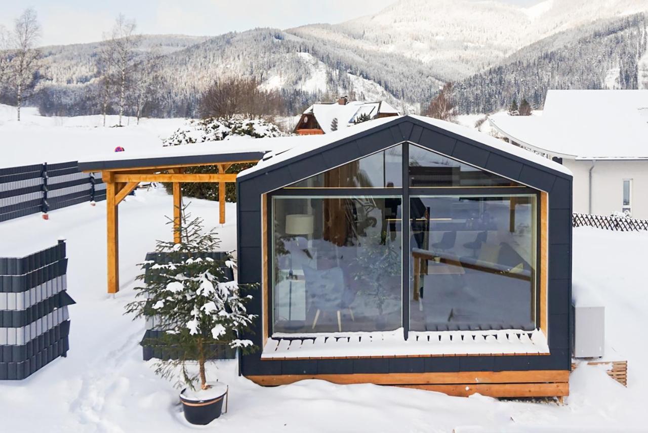 Chalet Stuhleckblick-Ferienhaus Direkt An Der Piste Und Mit Eigener Sauna Spital am Semmering Extérieur photo