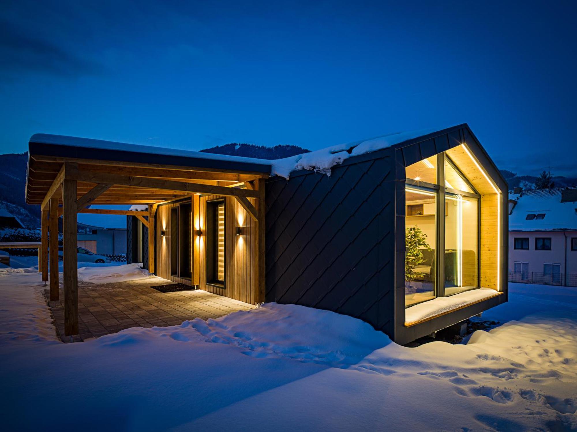 Chalet Stuhleckblick-Ferienhaus Direkt An Der Piste Und Mit Eigener Sauna Spital am Semmering Extérieur photo