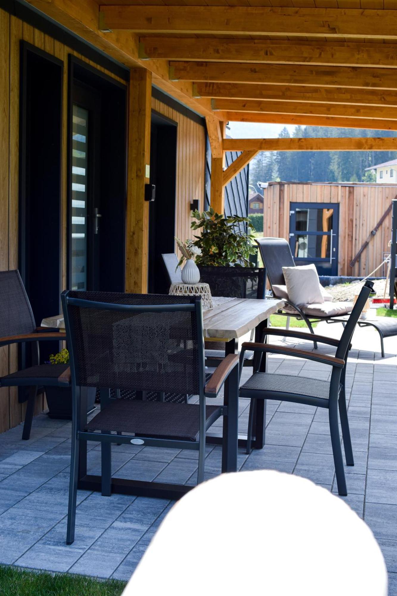 Chalet Stuhleckblick-Ferienhaus Direkt An Der Piste Und Mit Eigener Sauna Spital am Semmering Extérieur photo