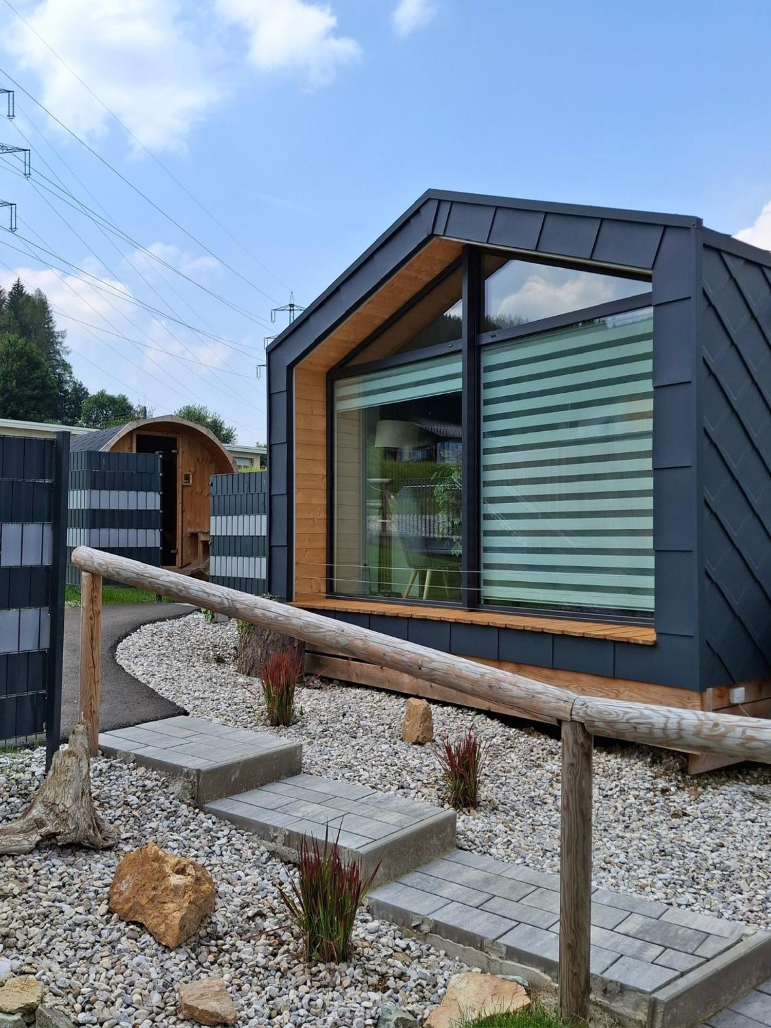Chalet Stuhleckblick-Ferienhaus Direkt An Der Piste Und Mit Eigener Sauna Spital am Semmering Extérieur photo